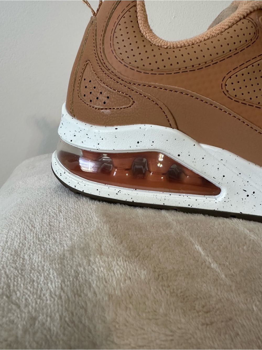 New Skechers Uno Women's Stand on Air Tan Brown Sneakers . New. Size 9 NB - Picture 5 of 7